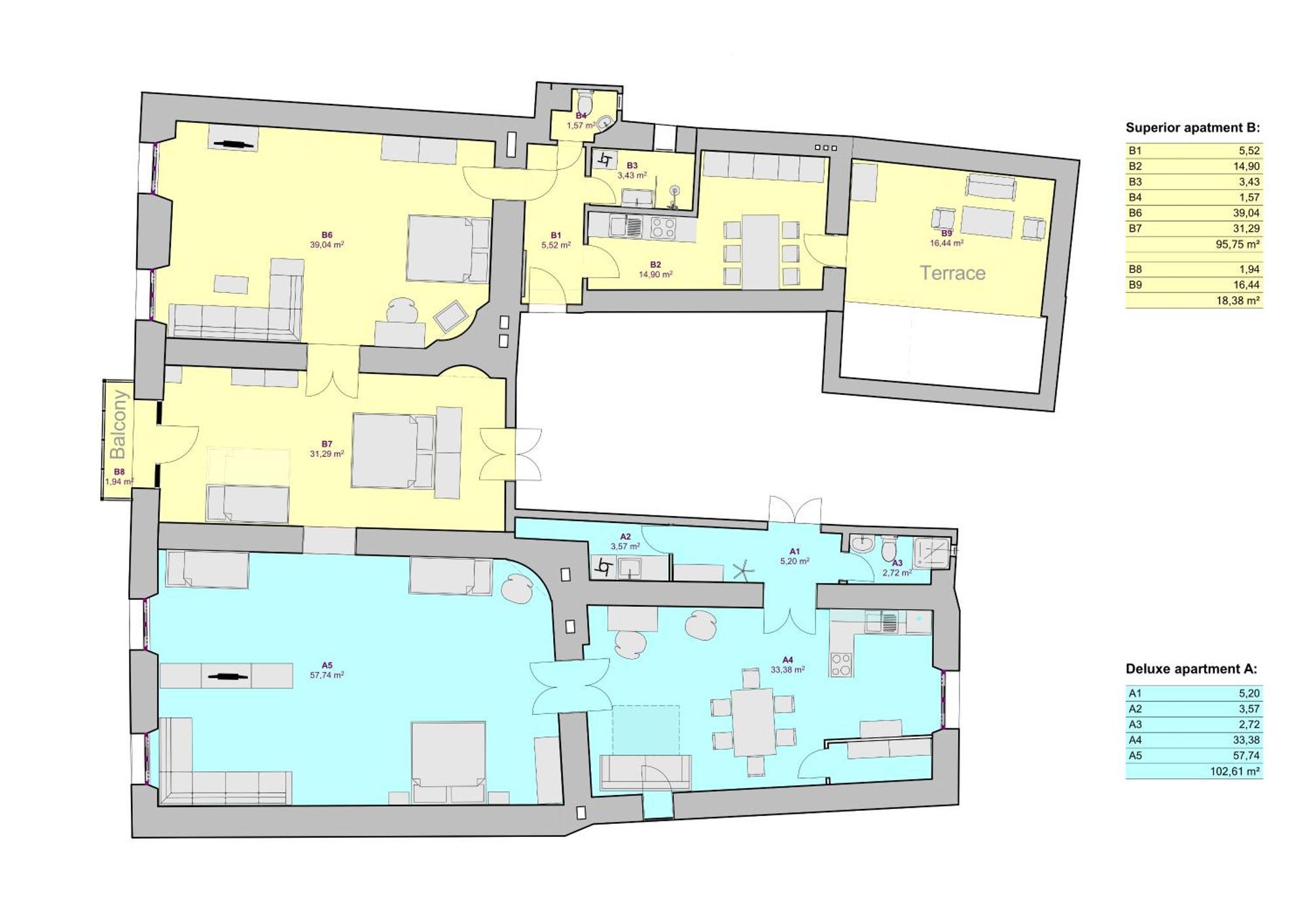 לובליאנה Elegant Central Apartment מראה חיצוני תמונה