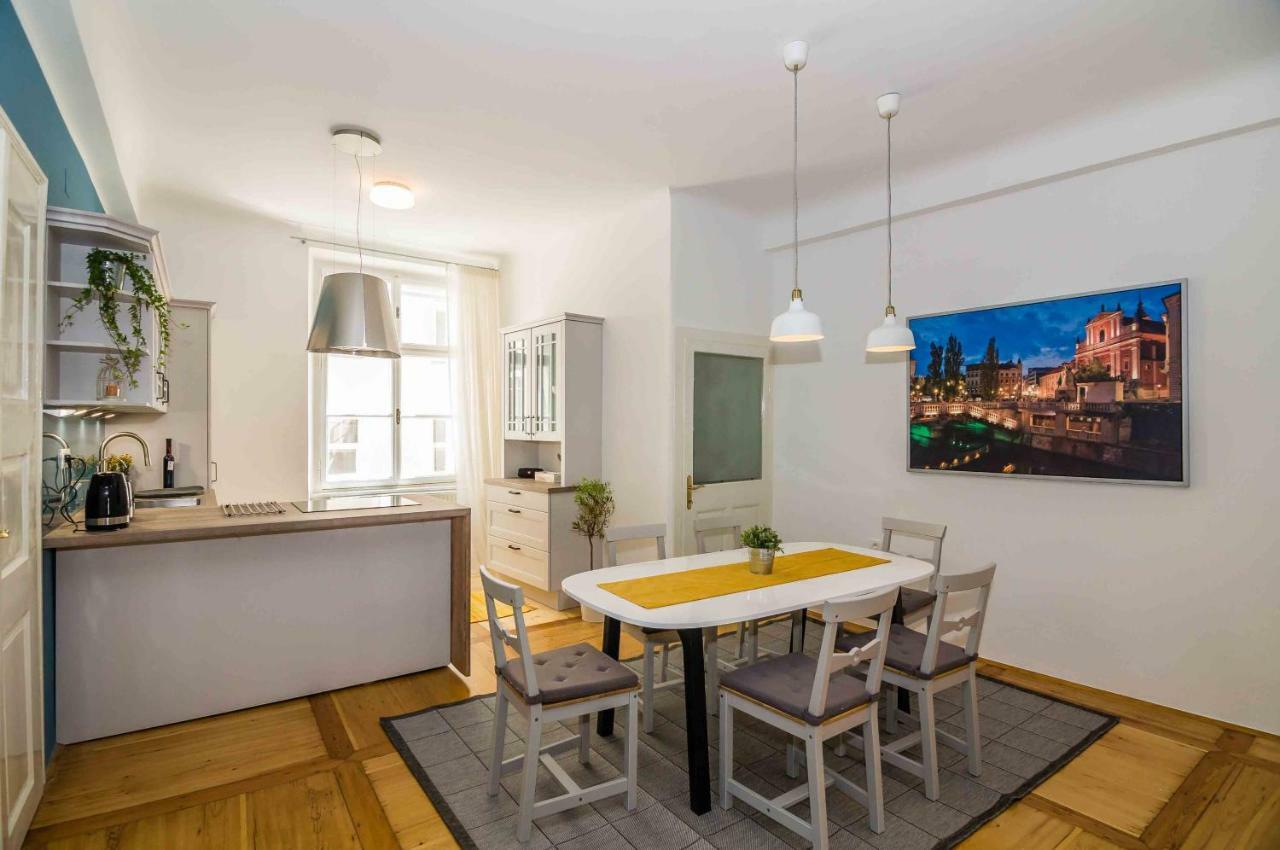 לובליאנה Elegant Central Apartment מראה חיצוני תמונה